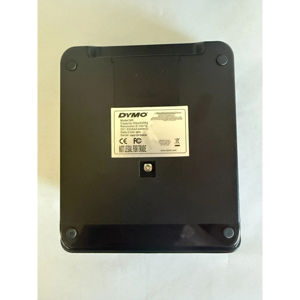 DYMO M5 Digital Postal Scale 5lb 2.2kg Without Cable Excellent